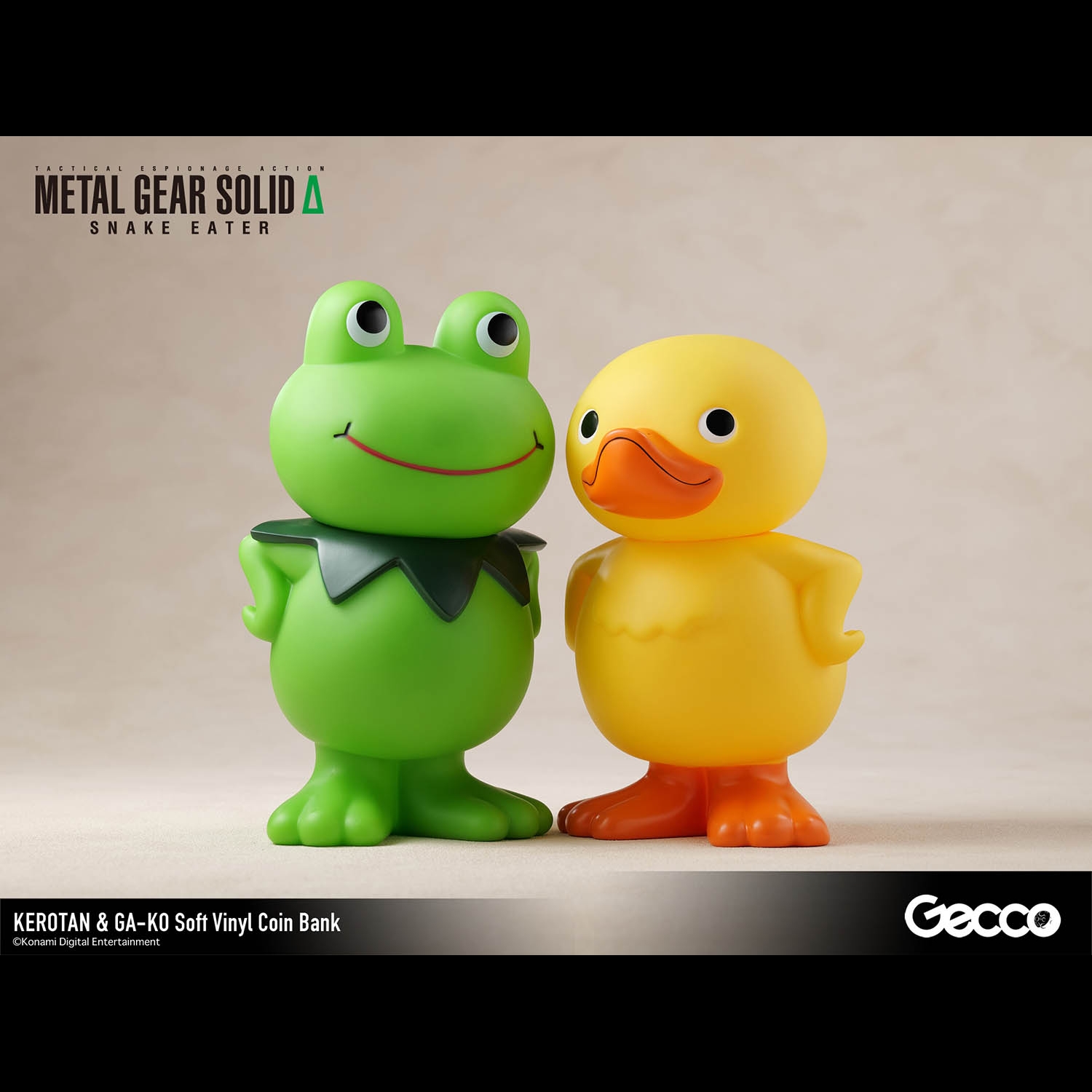 METAL GEAR SOLID Δ: SNAKE EATER, KEROTAN Soft Vinyl Coin Bank